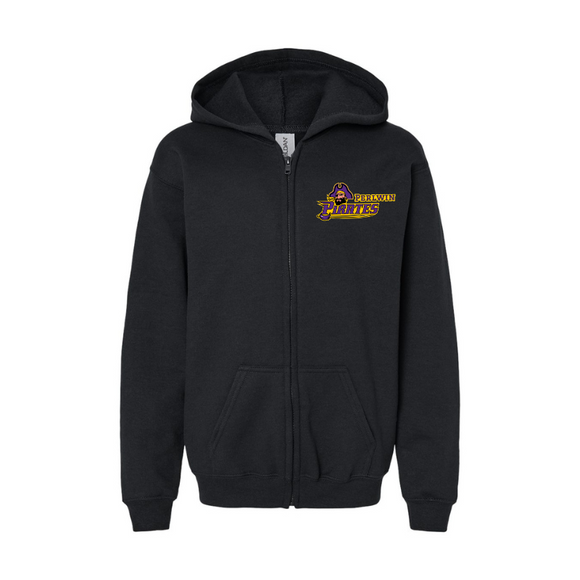 Perlwin Elementary Youth Full Zip Hoodies