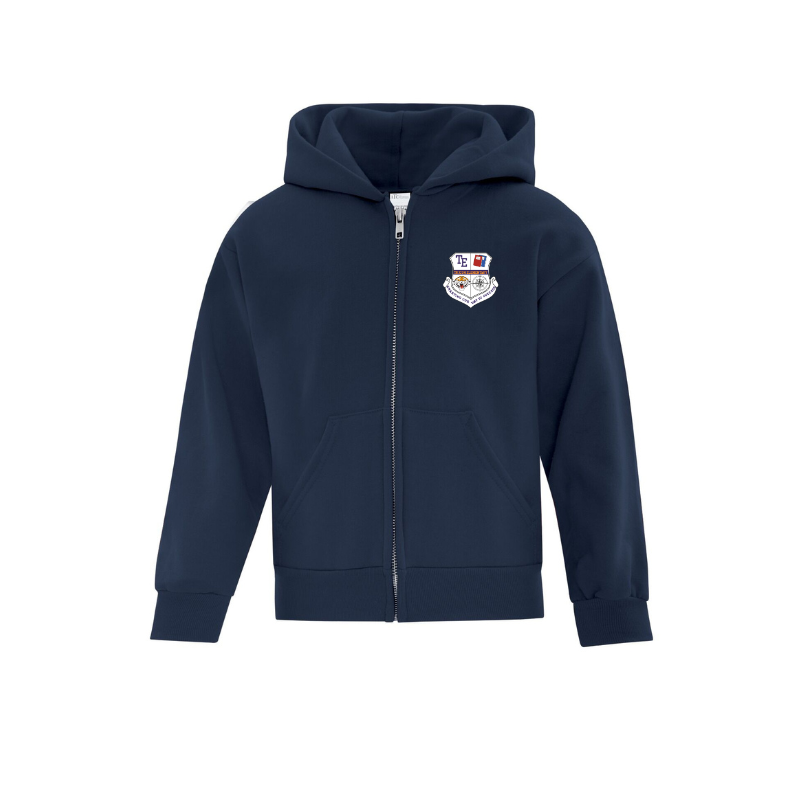 Tricon Elementary Youth Full Zip Hoodies