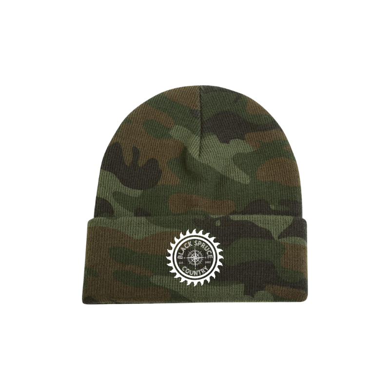 Cuffed Beanie Toque – Black Spruce Country