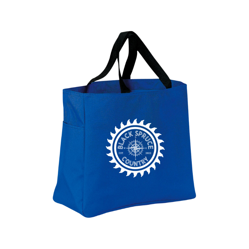 Reusable Tote Bag – Black Spruce Country Everyday Tote