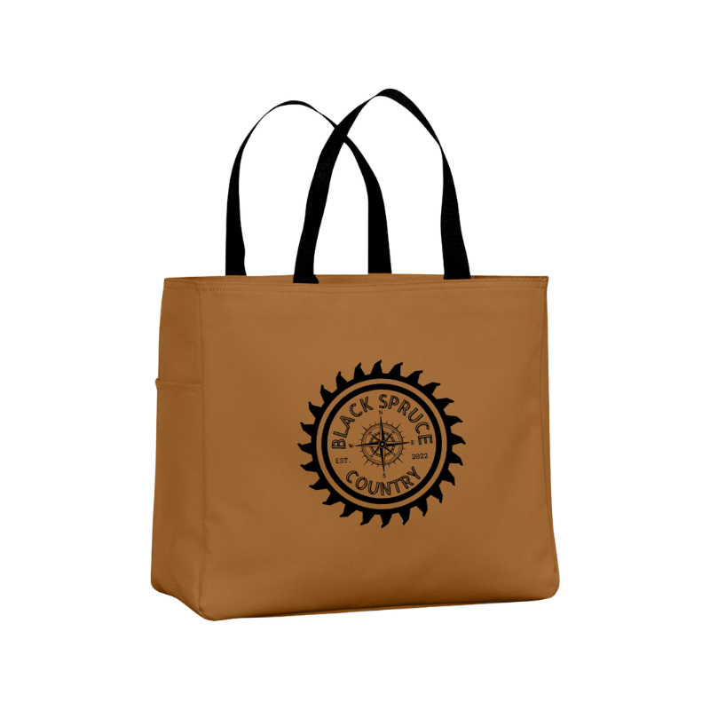 Reusable Tote Bag – Black Spruce Country Everyday Tote
