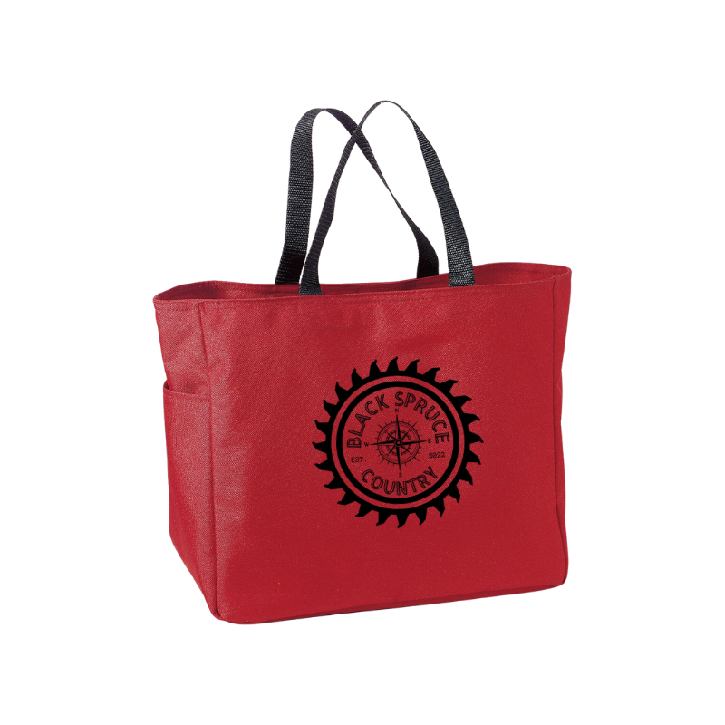 Reusable Tote Bag – Black Spruce Country Everyday Tote