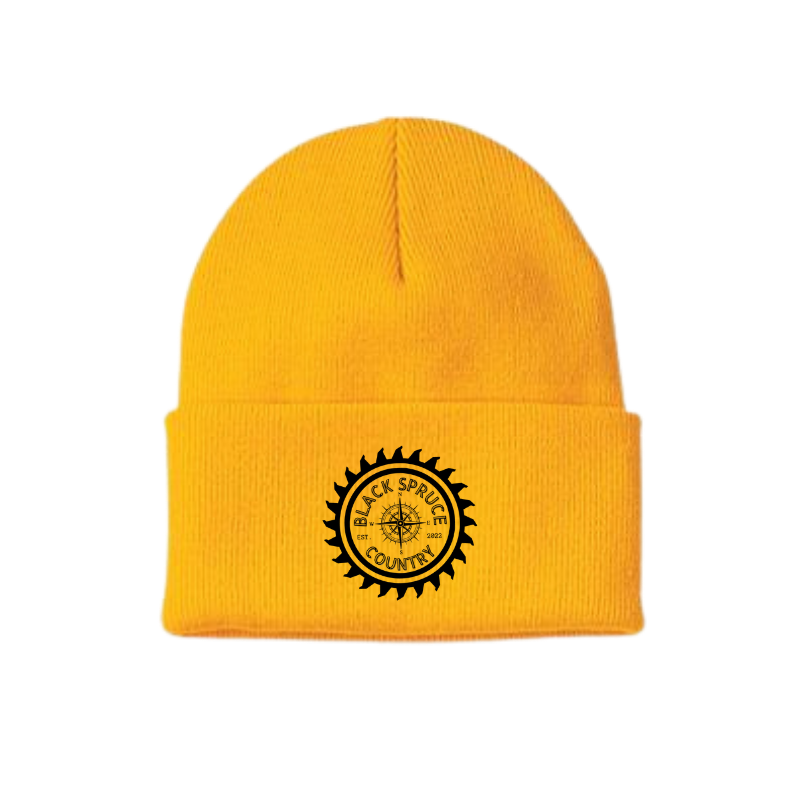 Cuffed Beanie Toque – Black Spruce Country
