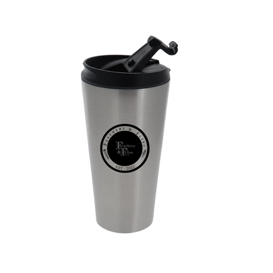 Feathers & Flies Stainless Steel Tumbler