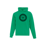 Adult Pullover Hoodie – Black Spruce Country Fleece Hoodie
