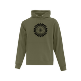 Adult Pullover Hoodie – Black Spruce Country Fleece Hoodie