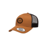 Retro Trucker Hat – Black Spruce Country Mesh Cap