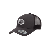 Retro Trucker Hat – Black Spruce Country Mesh Cap