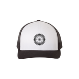 Retro Trucker Hat – Black Spruce Country Mesh Cap