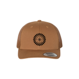 Retro Trucker Hat – Black Spruce Country Mesh Cap