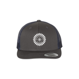 Retro Trucker Hat – Black Spruce Country Mesh Cap