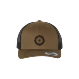 Retro Trucker Hat – Black Spruce Country Mesh Cap