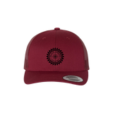 Retro Trucker Hat – Black Spruce Country Mesh Cap