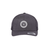 Retro Trucker Hat – Black Spruce Country Mesh Cap