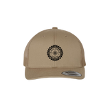 Retro Trucker Hat – Black Spruce Country Mesh Cap