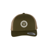 Retro Trucker Hat – Black Spruce Country Mesh Cap