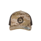 Retro Trucker Hat – Black Spruce Country Mesh Cap