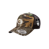 Retro Trucker Hat – Black Spruce Country Mesh Cap