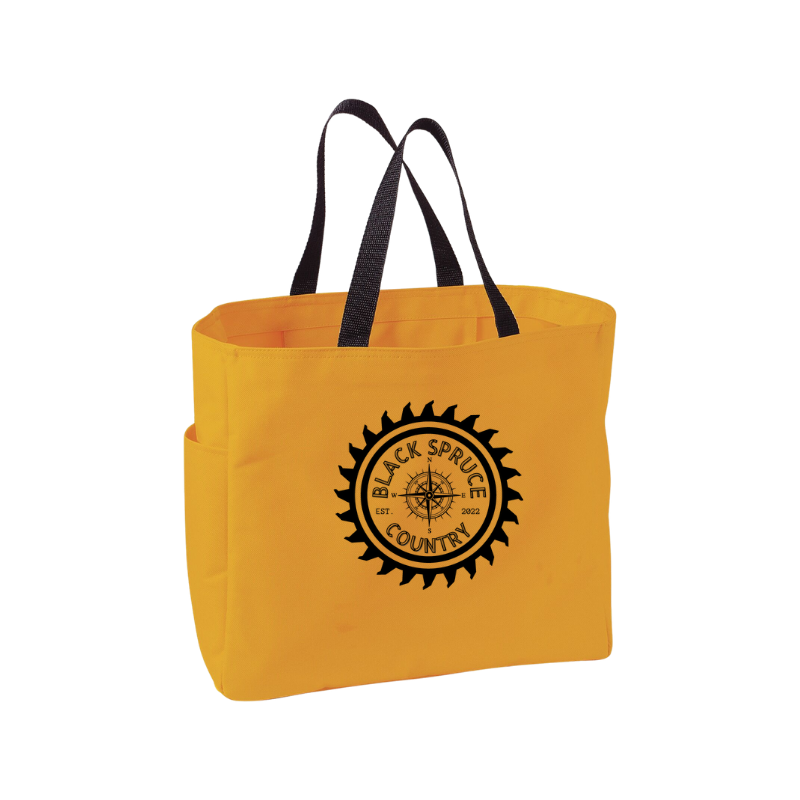 Reusable Tote Bag – Black Spruce Country Everyday Tote