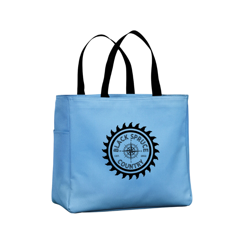 Reusable Tote Bag – Black Spruce Country Everyday Tote