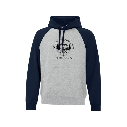 Newfie Country Boy Two Tone Hoodie