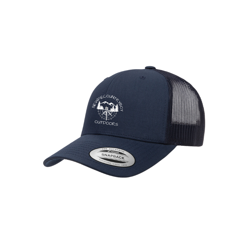 Newfie Country Boy Retro Trucker Cap