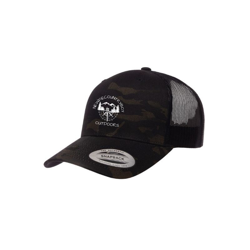 Newfie Country Boy Retro Trucker Cap