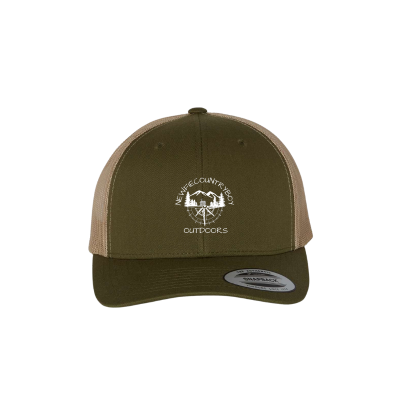 Newfie Country Boy Retro Trucker Cap