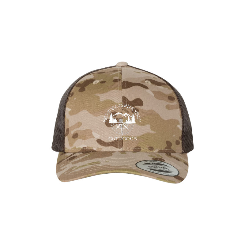 Newfie Country Boy Retro Trucker Cap