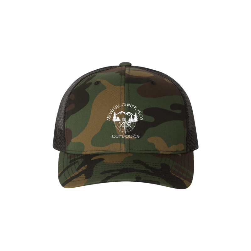 Newfie Country Boy Retro Trucker Cap