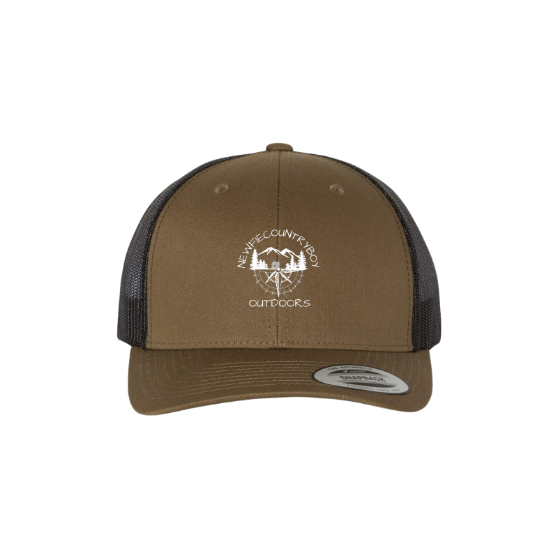 Newfie Country Boy Retro Trucker Cap