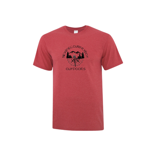 Newfie Country Boy Adult Tee