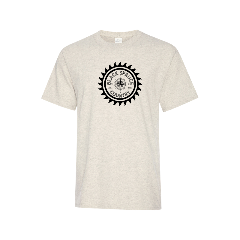 Black Spruce Country Adult Cotton Tee
