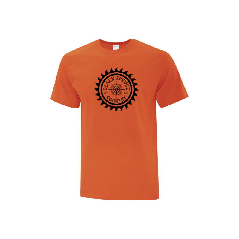 Black Spruce Country Adult Cotton Tee