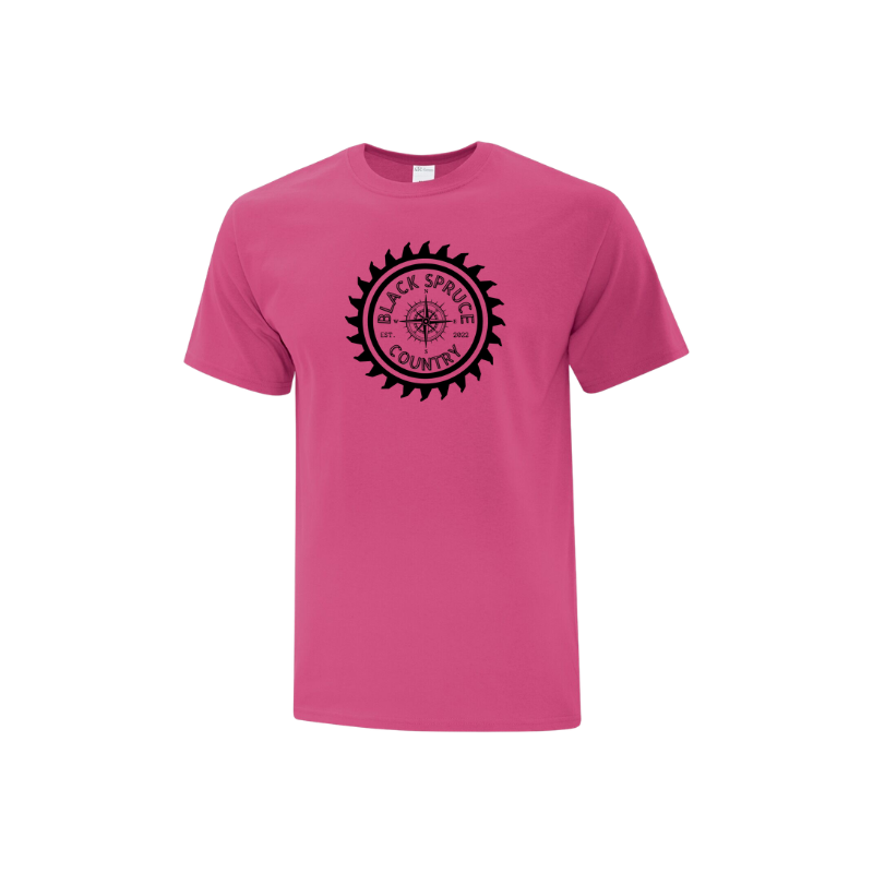 Black Spruce Country Adult Cotton Tee