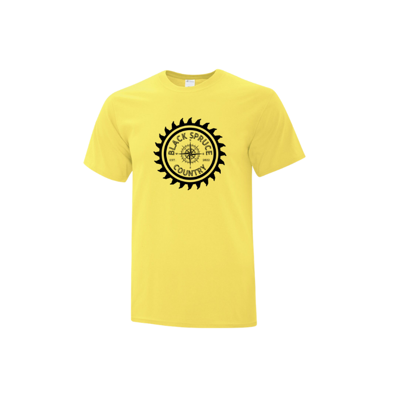 Black Spruce Country Adult Cotton Tee