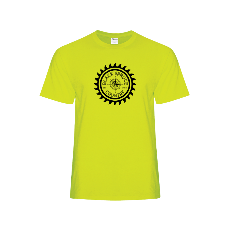 Black Spruce Country Adult Cotton Tee