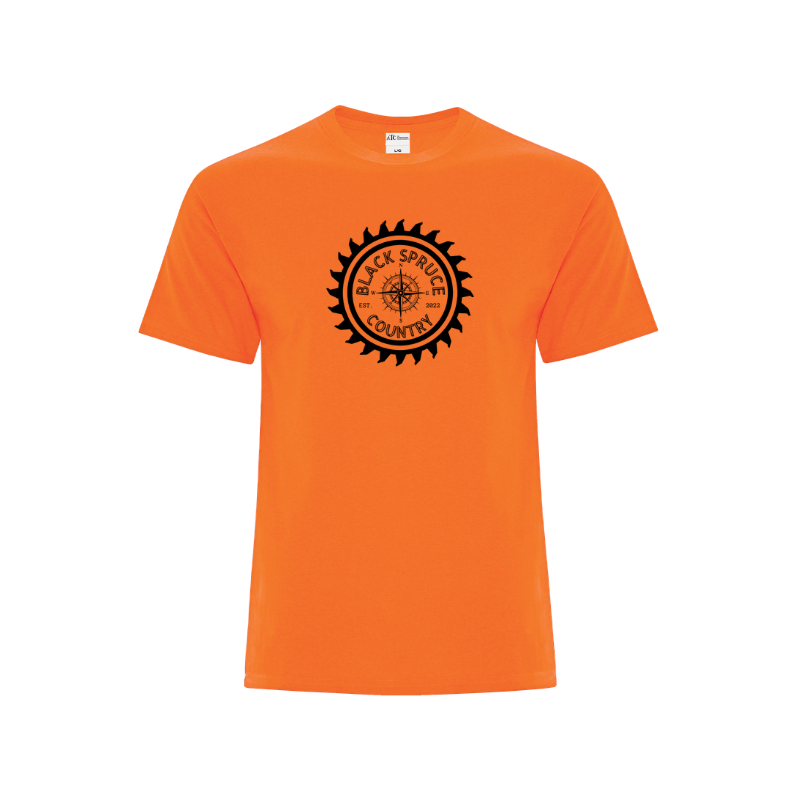 Black Spruce Country Adult Cotton Tee