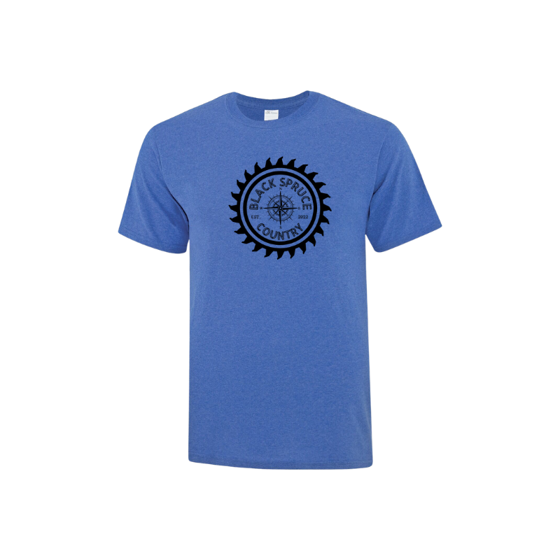 Black Spruce Country Adult Cotton Tee
