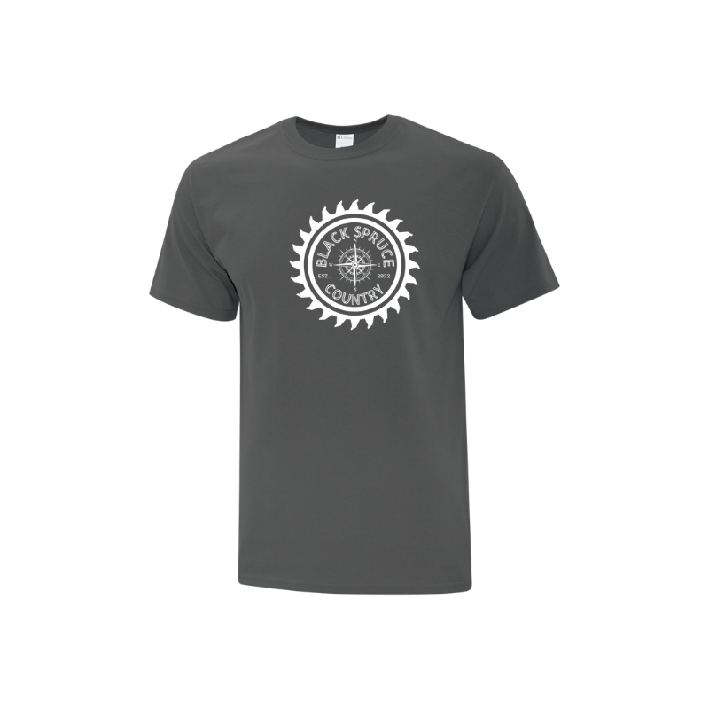 Black Spruce Country Adult Cotton Tee