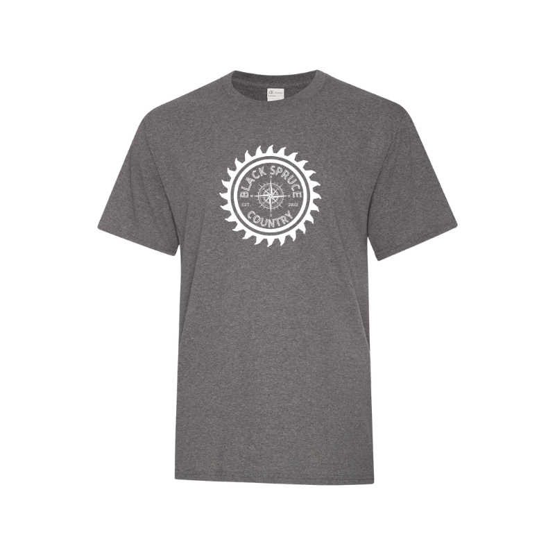 Black Spruce Country Adult Cotton Tee