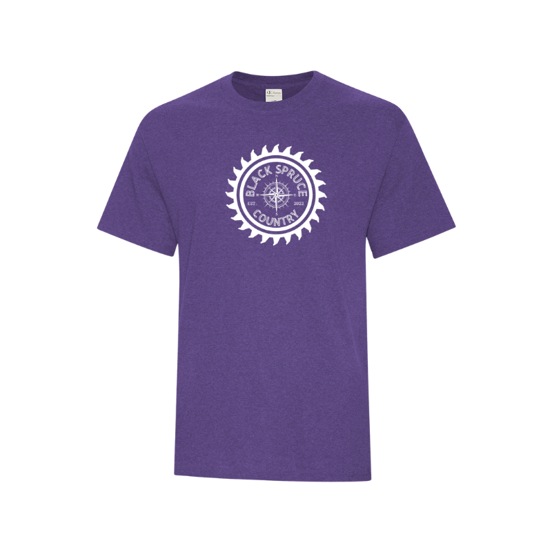 Black Spruce Country Adult Cotton Tee