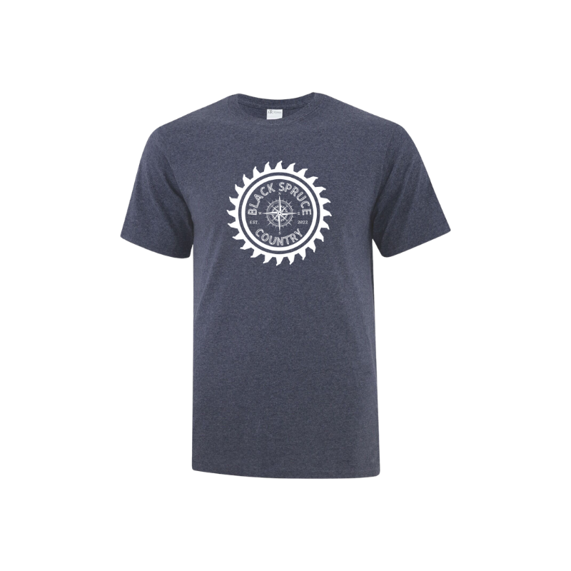 Black Spruce Country Adult Cotton Tee