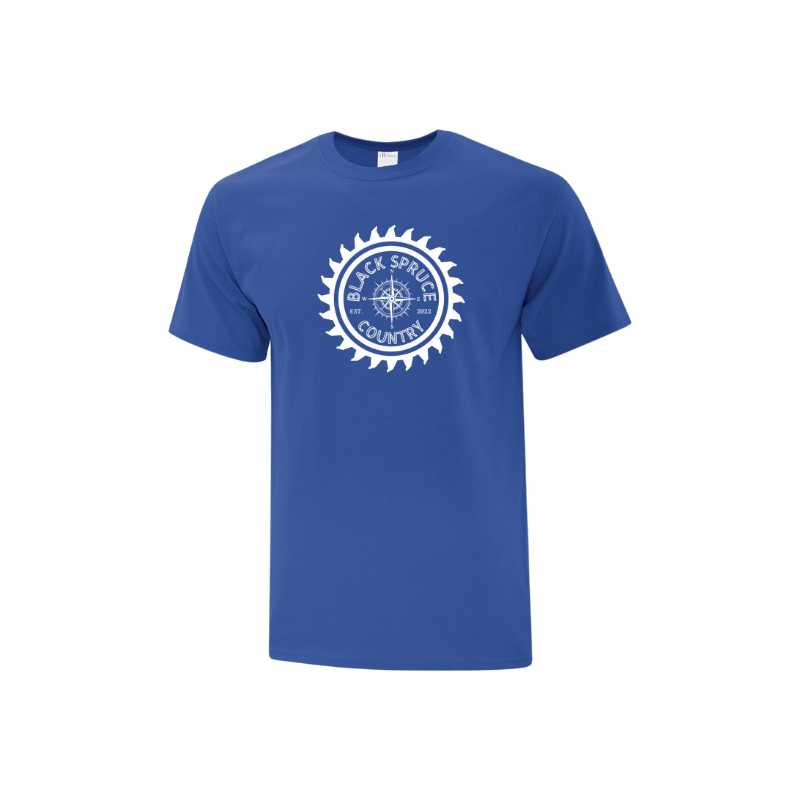 Black Spruce Country Adult Cotton Tee