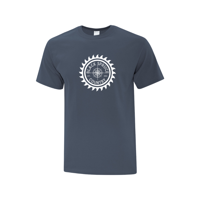 Black Spruce Country Adult Cotton Tee