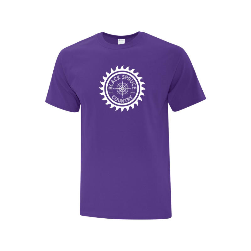 Black Spruce Country Adult Cotton Tee