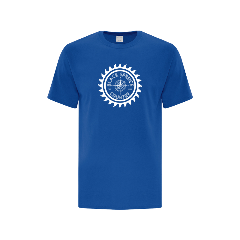 Black Spruce Country Adult Cotton Tee