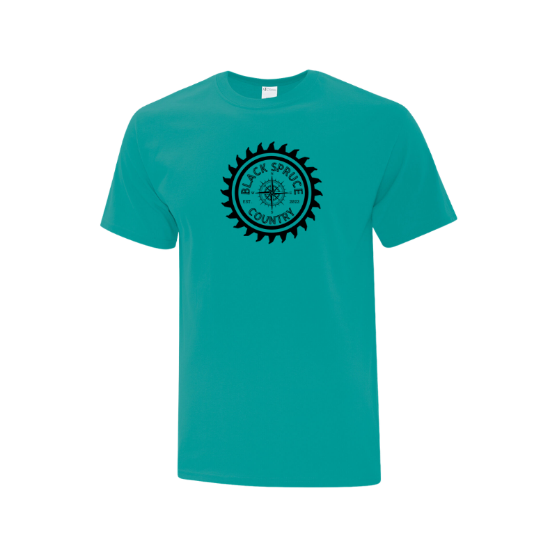Black Spruce Country Adult Cotton Tee
