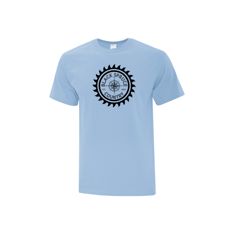 Black Spruce Country Adult Cotton Tee