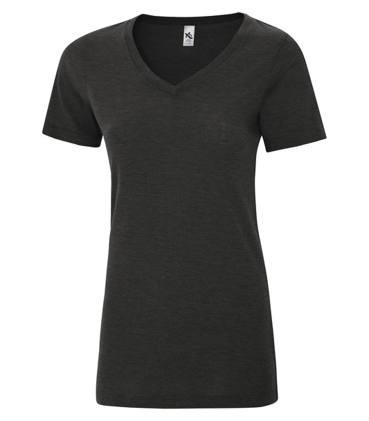 KOI® Triblend V-Neck Ladies' Tee